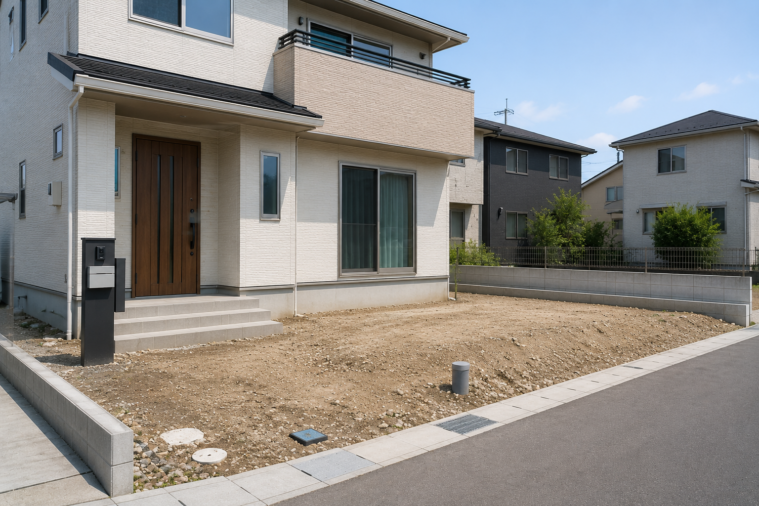まだ工事前の住宅外観
